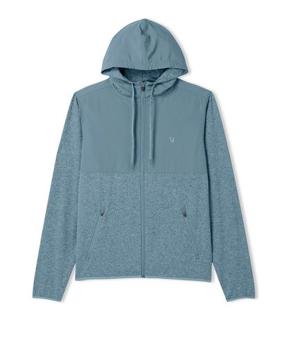 Sunday Element Jacket Men's Smoke Blue Heather Jacket - Vuori