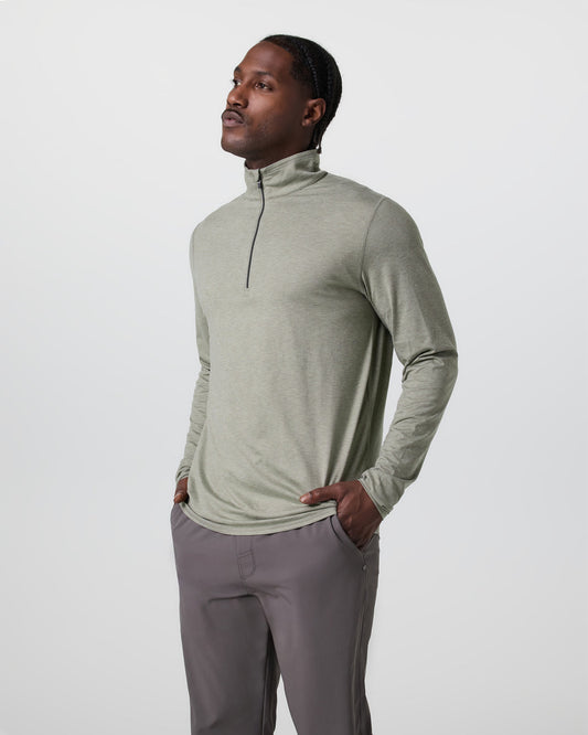 Ease Performance Half Zip 2.0 Laurel Heather - Vuori
