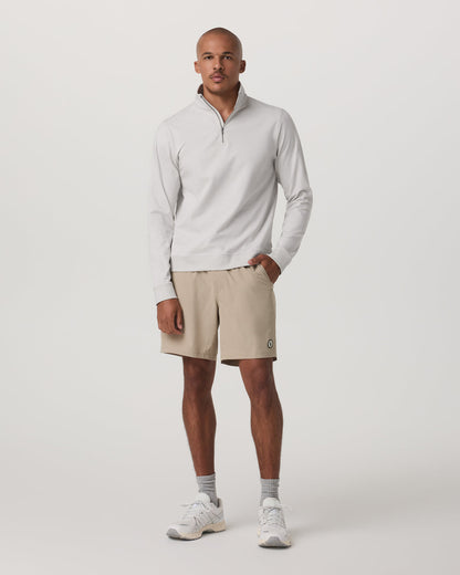 Coronado 1/2 Zip Men's Salt Heather Pullover - Vuori