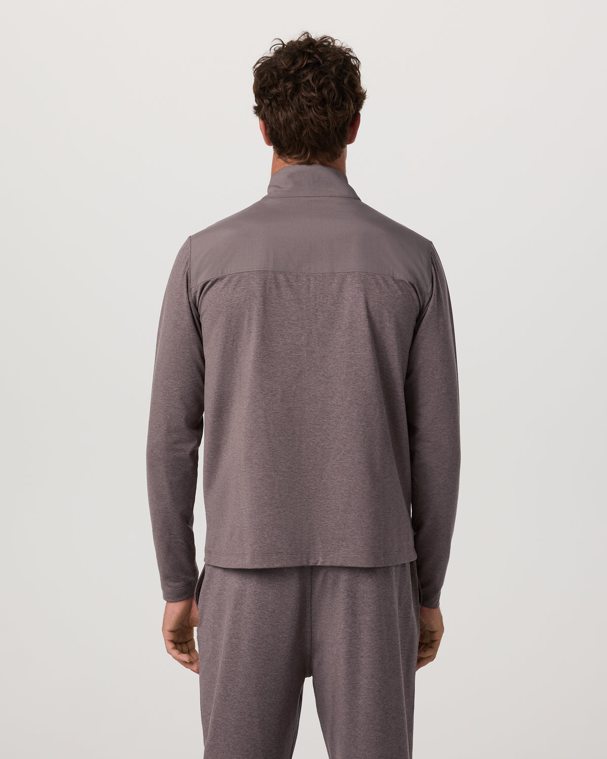 Men's Sunday Element Track Jacket Huckleberry Heather - Vuori