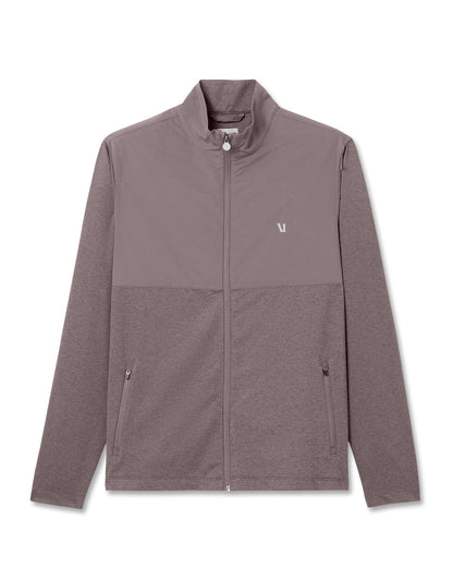 Men's Sunday Element Track Jacket Huckleberry Heather - Vuori