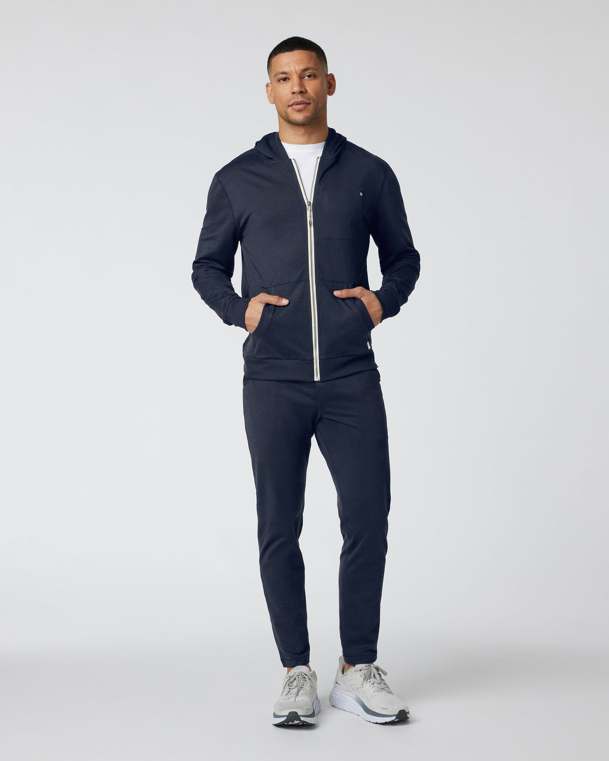 Coronado Hoodie Midnight Heather - Vuori
