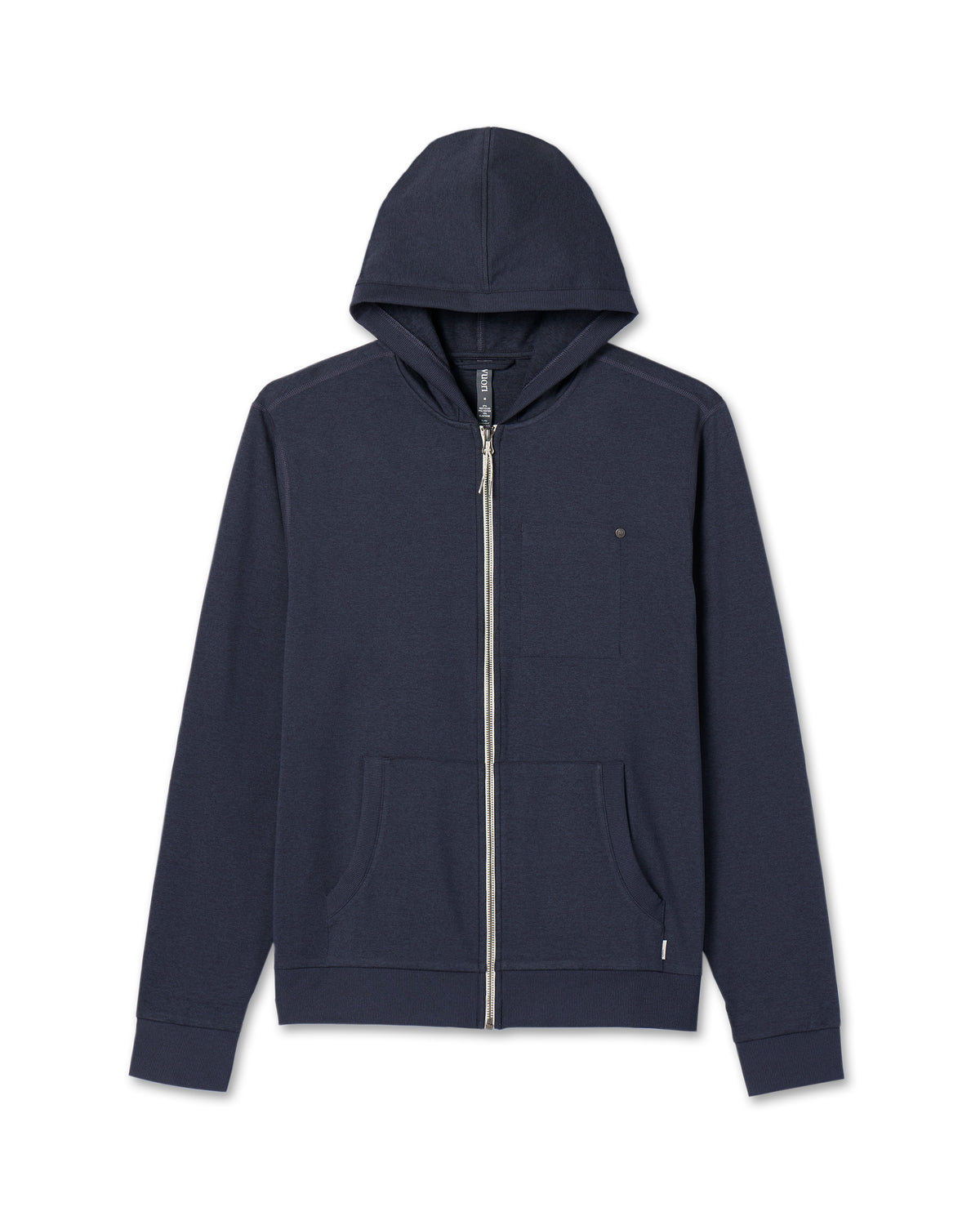 Coronado Hoodie Midnight Heather - Vuori
