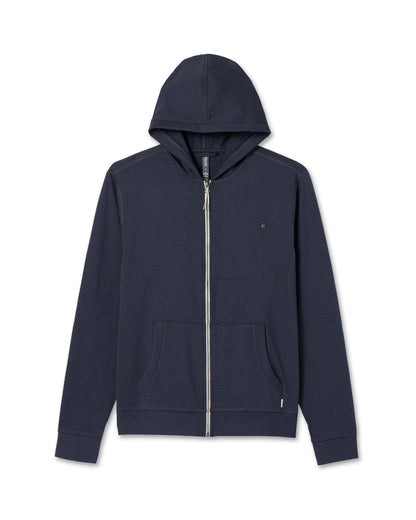Coronado Hoodie Midnight Heather - Vuori