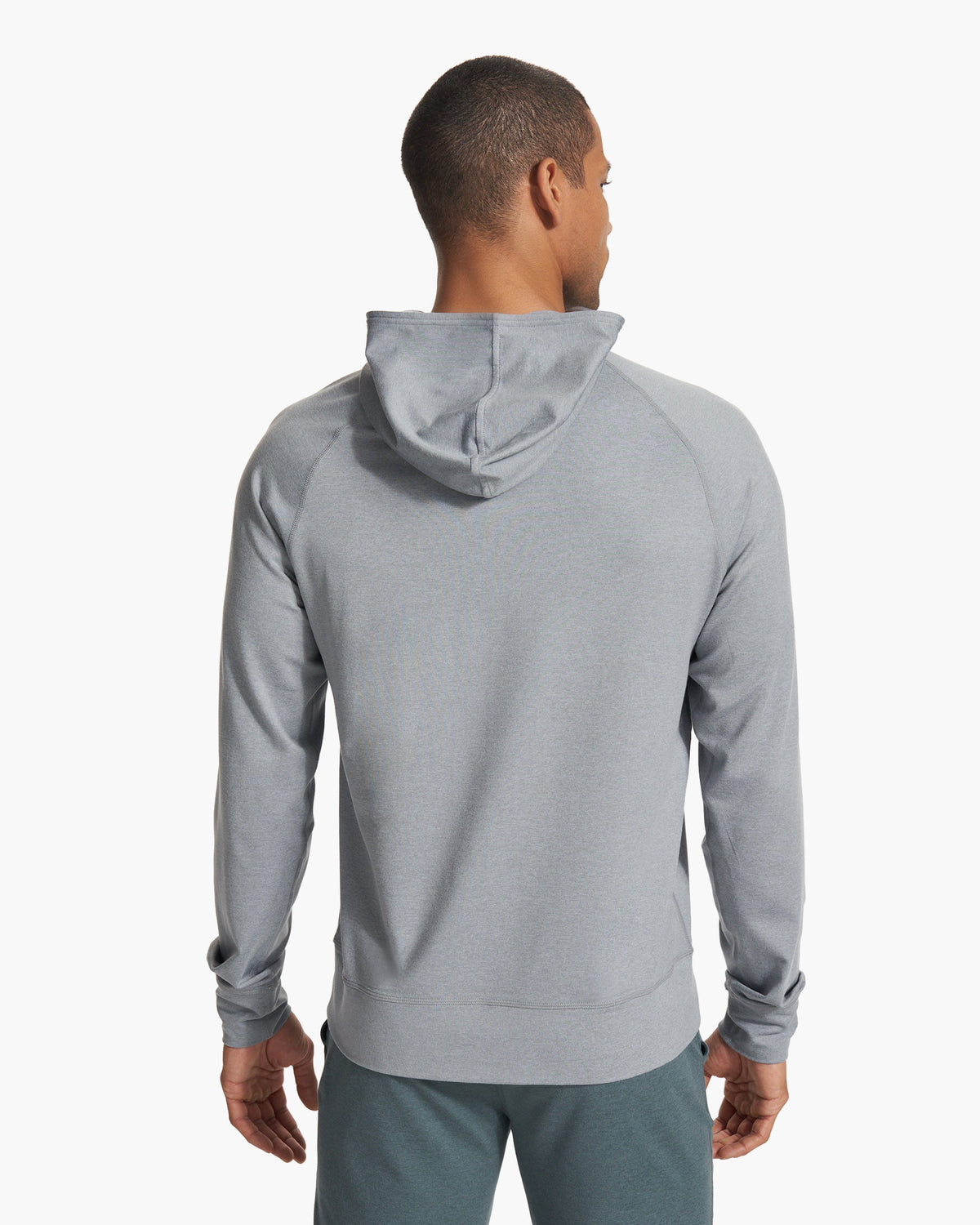 Ponto Performance Half Zip Hoodie Steel Heather - Vuori