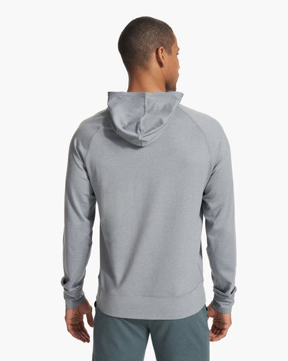 Ponto Performance Half Zip Hoodie Steel Heather - Vuori