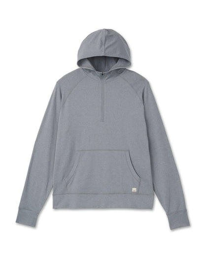 Ponto Performance Half Zip Hoodie Steel Heather - Vuori