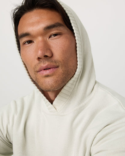 Fluent Sweater Hoodie Men's Winter Grey Cashmere Hoodie - Vuori