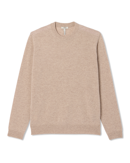 Berik Cashmere Sweater Men's Oatmeal Heather Sweater - Vuori