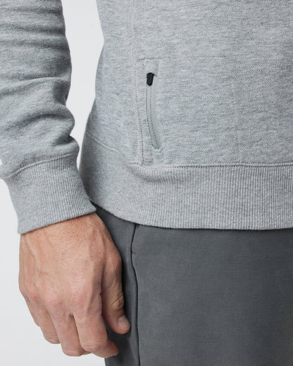 Jeffreys Pullover Heather Grey Pullover Clothing - Vuori