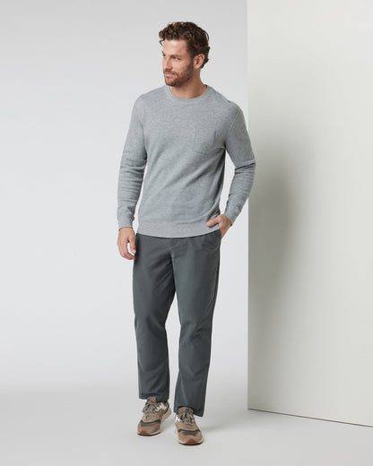 Jeffreys Pullover Heather Grey Pullover Clothing - Vuori