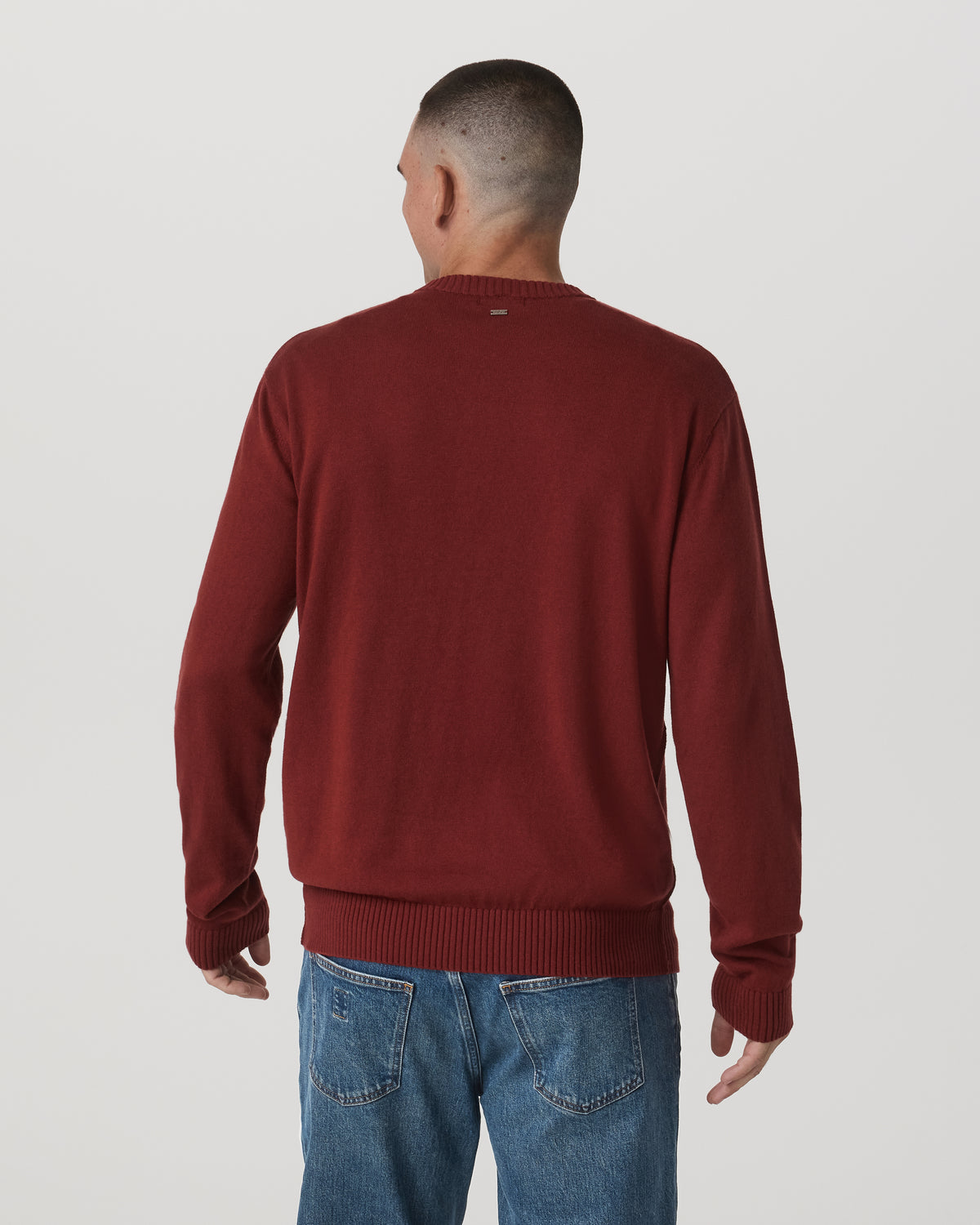 Fluent Sweater Men's Spiced Apple Cashmere Sweater - Vuori