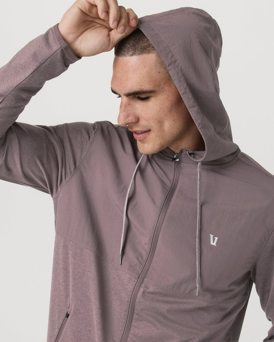 Sunday Element Jacket Men's Huckleberry Heather Jacket - Vuori