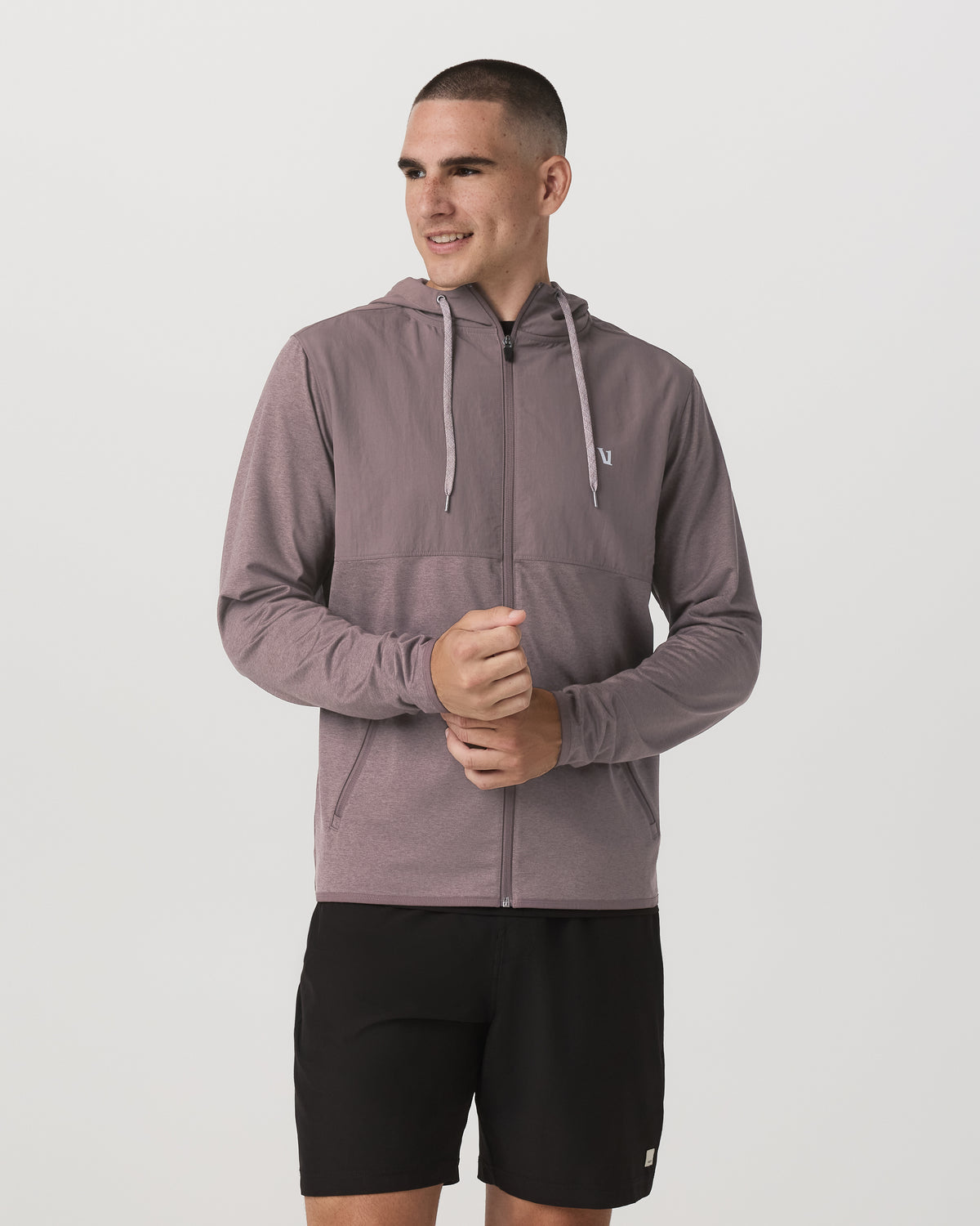Sunday Element Jacket Men's Huckleberry Heather Jacket - Vuori
