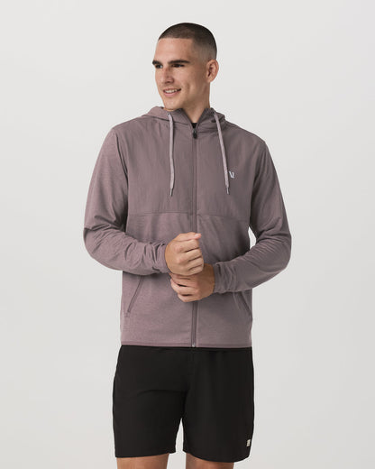 Sunday Element Jacket Men's Huckleberry Heather Jacket - Vuori