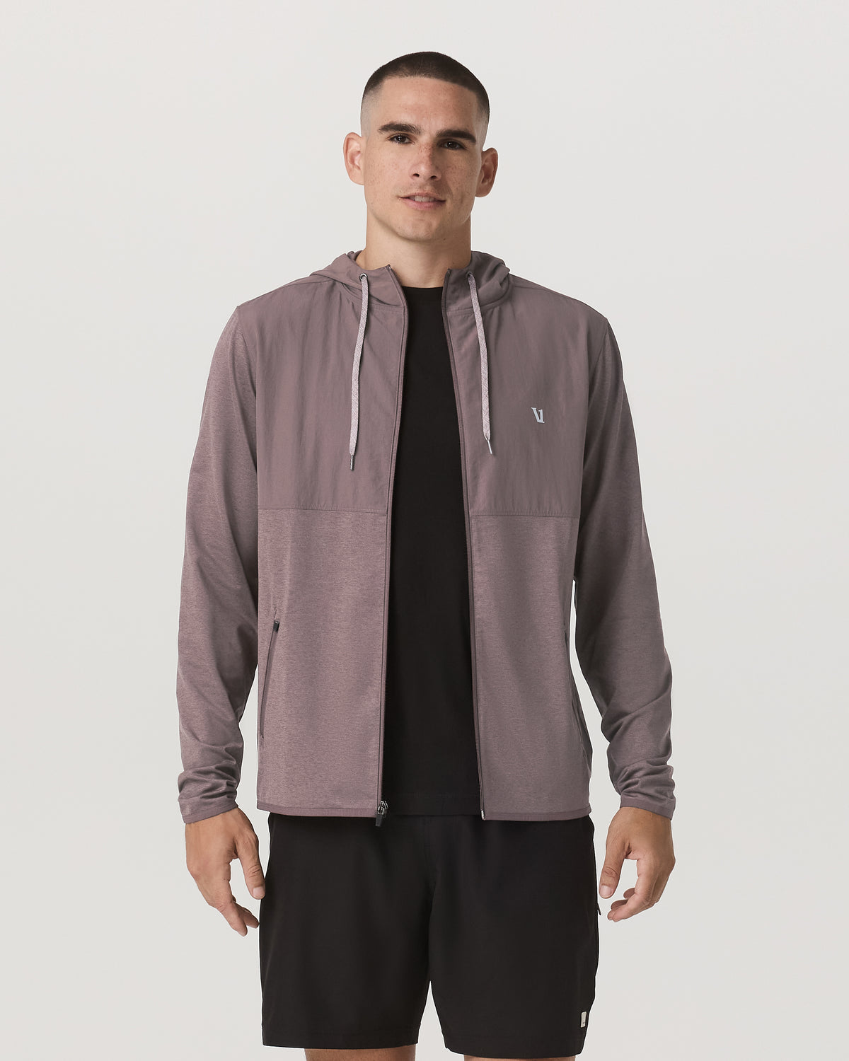 Sunday Element Jacket Men's Huckleberry Heather Jacket - Vuori