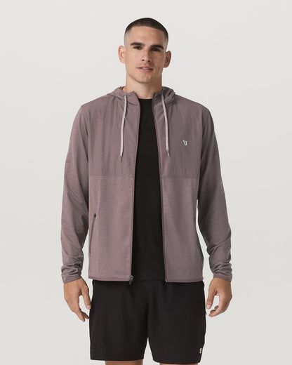 Sunday Element Jacket Men's Huckleberry Heather Jacket - Vuori