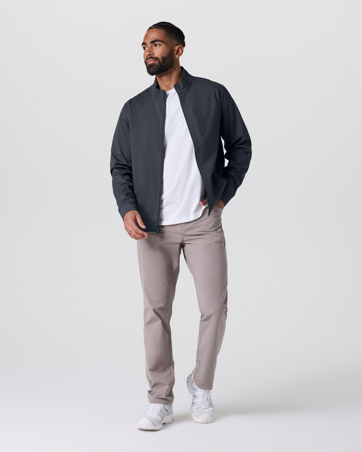 MetaAdapt Full Zip Navy - Vuori