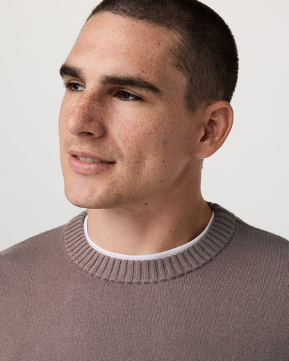 Fluent Sweater Men's Huckleberry Cashmere Sweater - Vuori