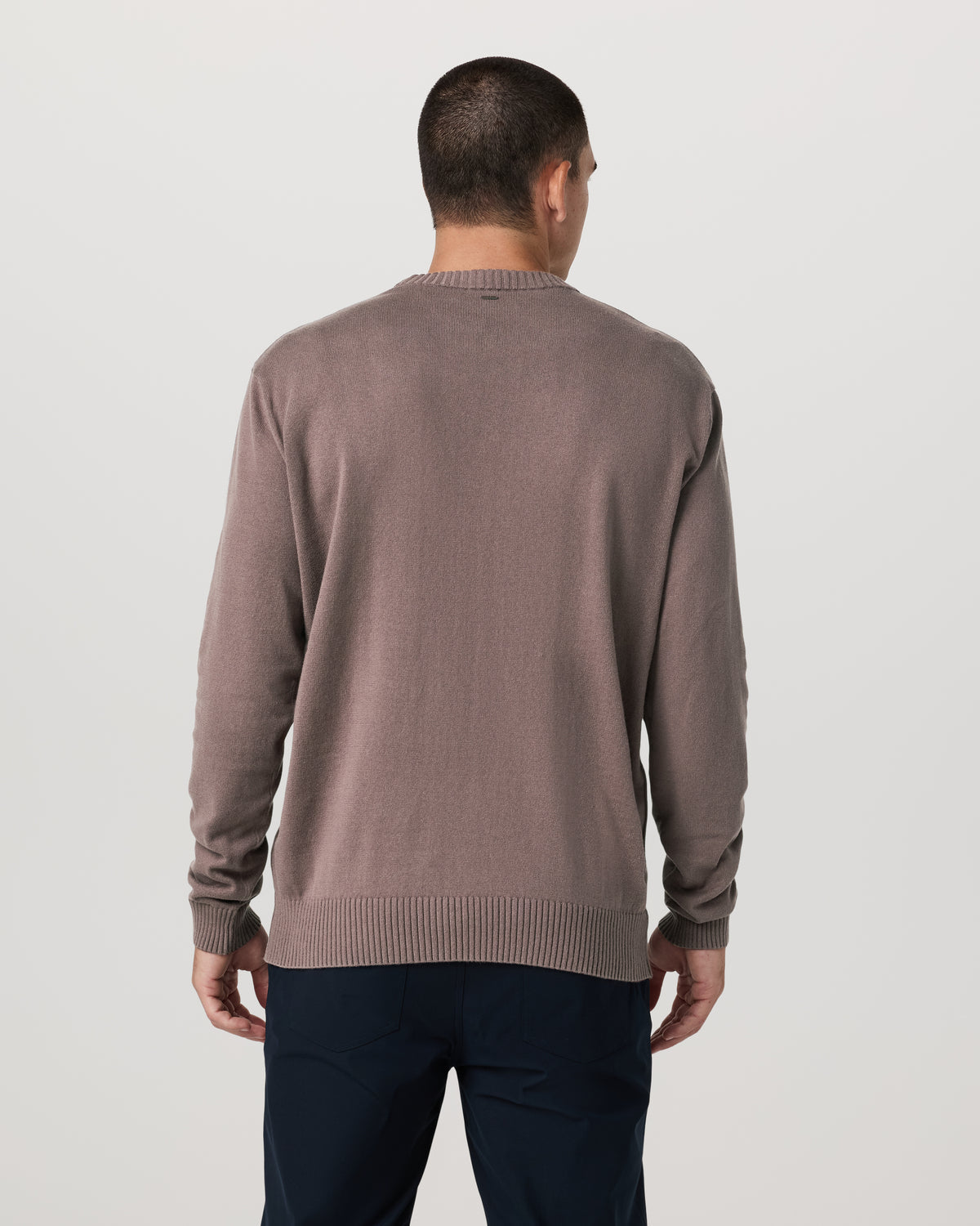 Fluent Sweater Men's Huckleberry Cashmere Sweater - Vuori
