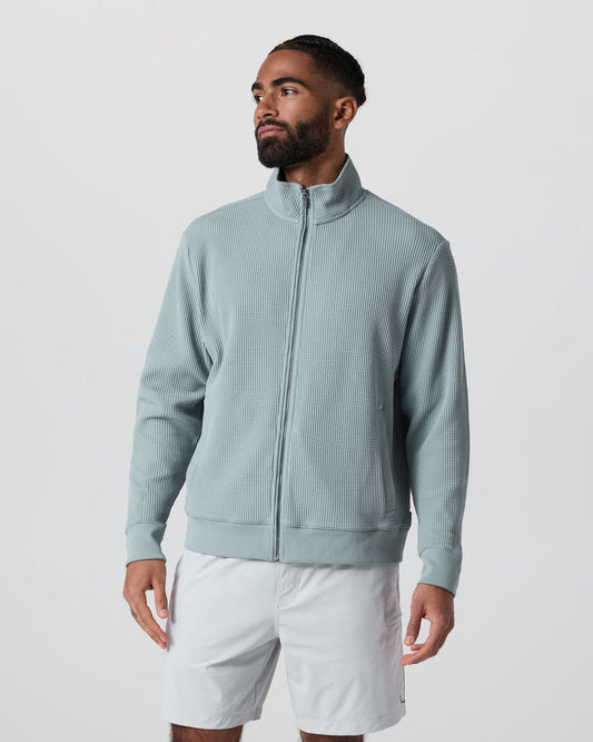 Jamestown Full Zip Mist - Vuori