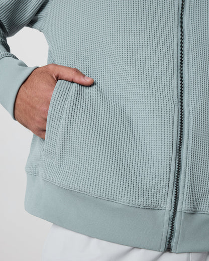 Jamestown Full Zip Mist - Vuori