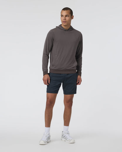 Double Mesh Hoodie Warm Grey - Vuori