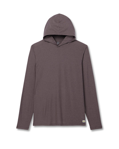 Strato Tech Hoodie Men's Huckleberry Heather Hoodie - Vuori
