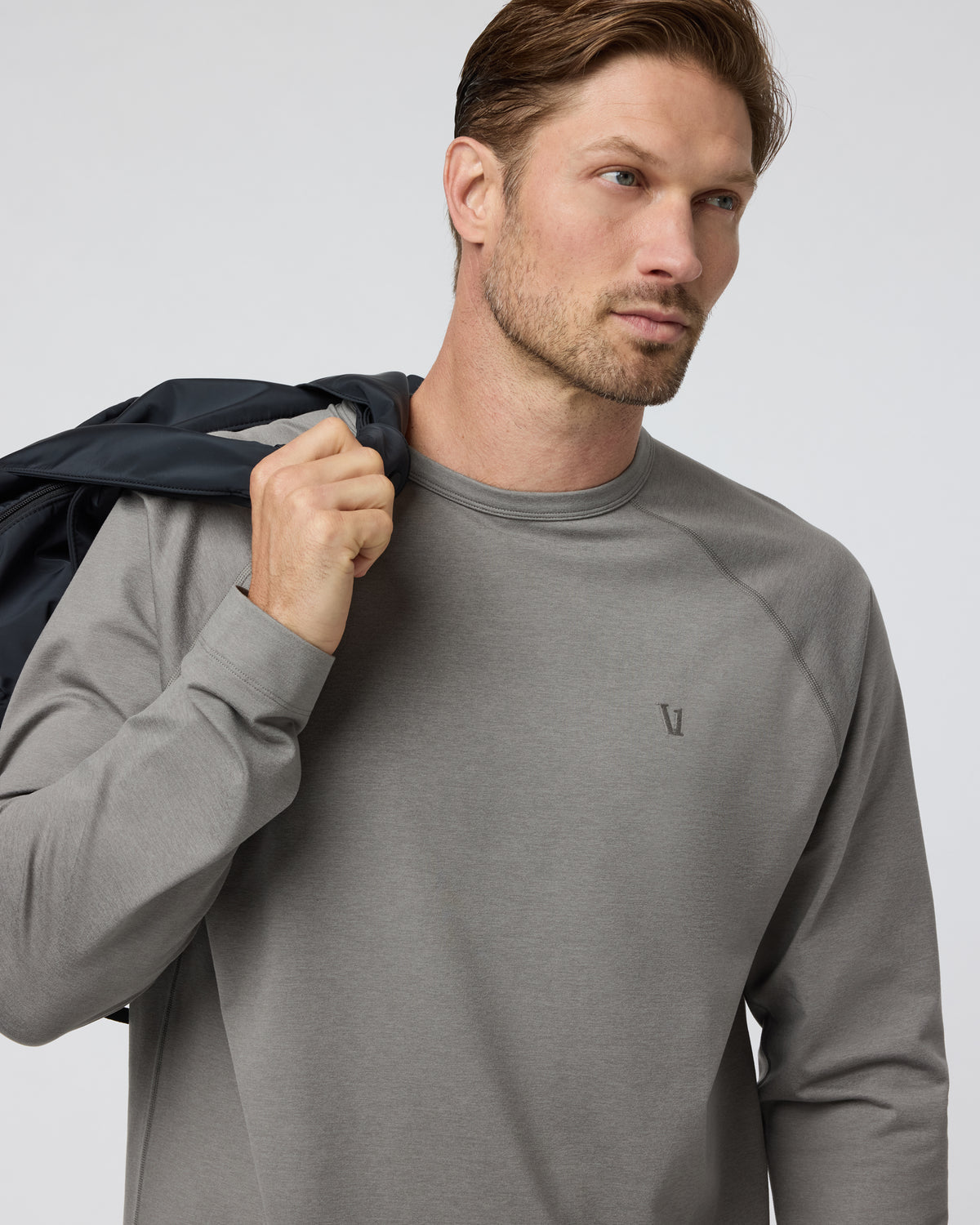 Coronado Crew Dolomite Heather - Vuori