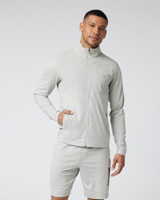 Sunday Element Track Jacket Vapor Heather - Vuori