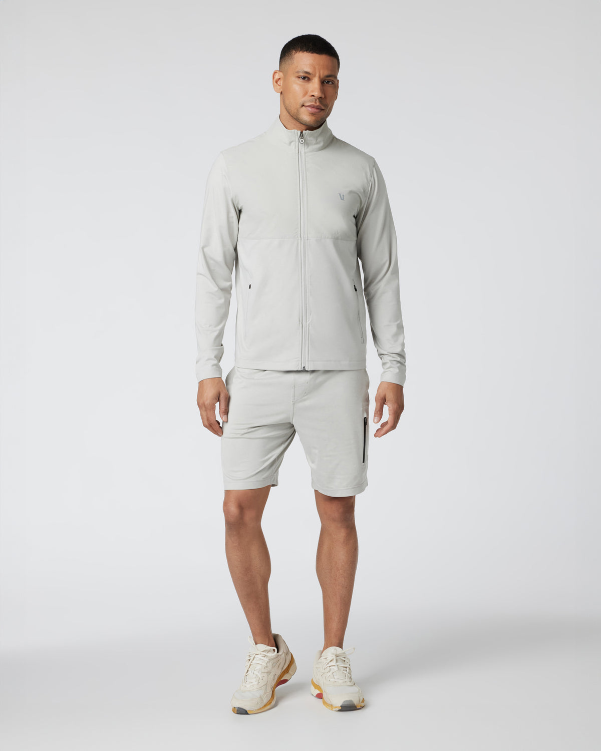 Sunday Element Track Jacket Vapor Heather - Vuori