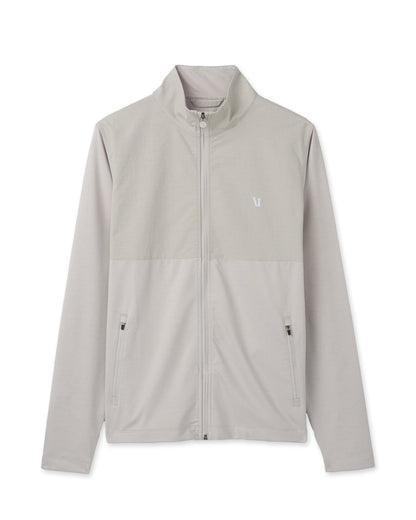 Sunday Element Track Jacket Vapor Heather - Vuori