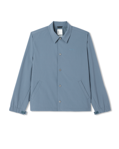 V1 Coach Jacket Men's Blue Sea Jacket - Vuori