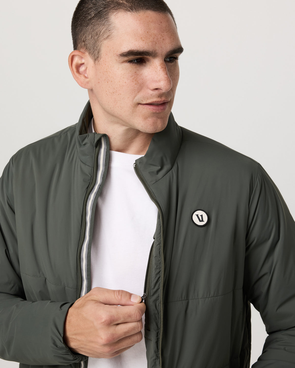 Echo Insulated Jacket 2.0 Men's River Rock Jacket - Vuori