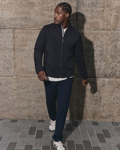 Echo Insulated Jacket 2.0 Black Lightweight Jacket - Vuori