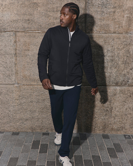 Echo Insulated Jacket 2.0 Black Lightweight Jacket - Vuori