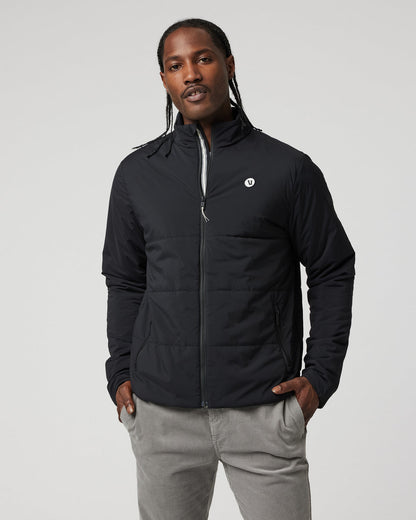 Echo Insulated Jacket 2.0 Black Lightweight Jacket - Vuori