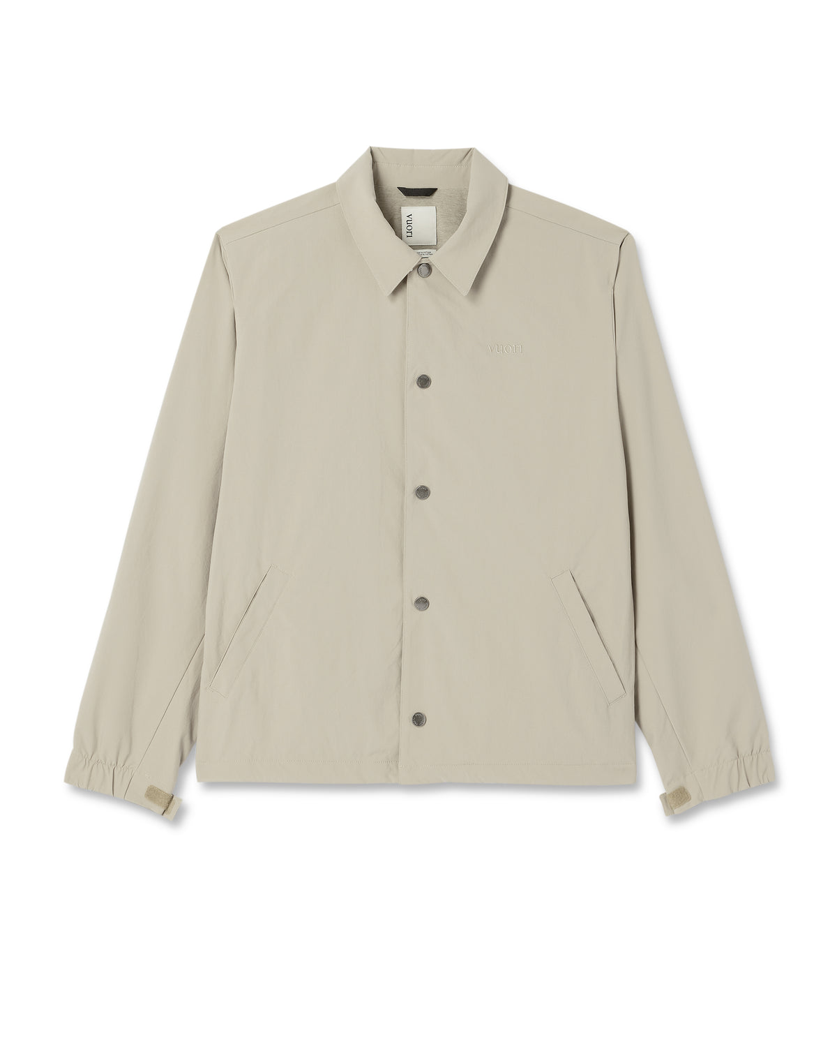 V1 Coach Jacket Men's Truffle Vintage Style Jacket - Vuori