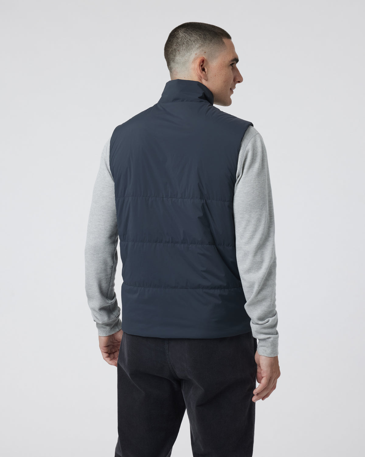 Echo Insulated Vest 2.0 Men's Navy Vest - Vuori