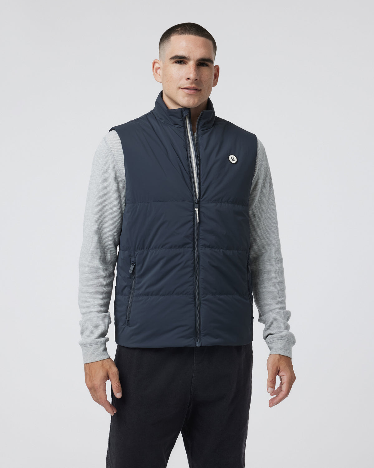 Echo Insulated Vest 2.0 Men's Navy Vest - Vuori