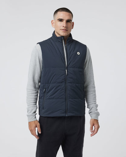 Echo Insulated Vest 2.0 Men's Navy Vest - Vuori