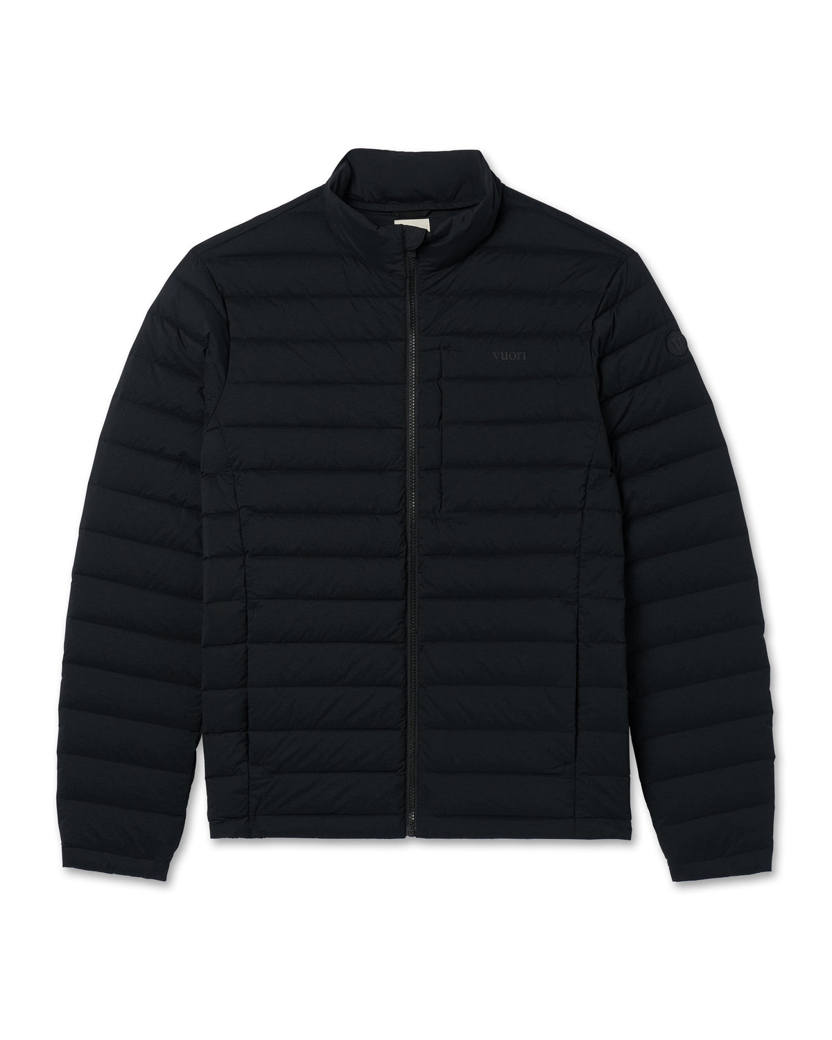 Steadfast Insulated Full Zip Jacket Black - Vuori