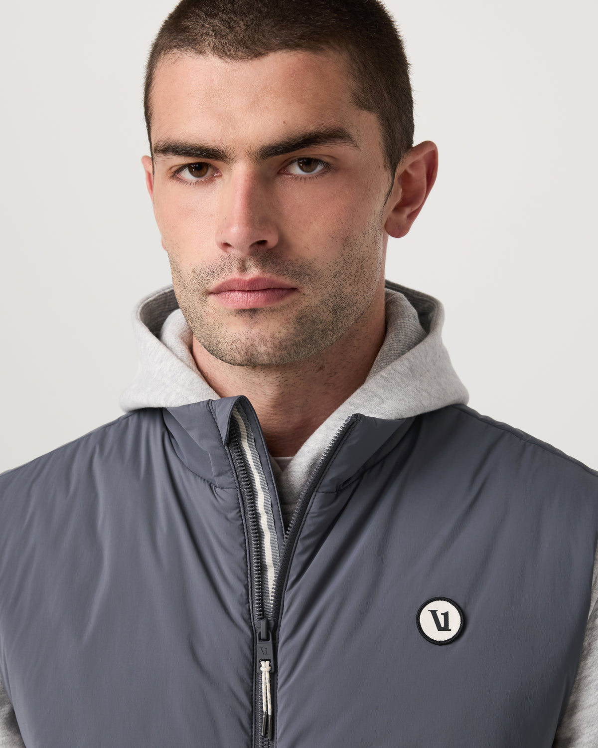 Echo Insulated Vest 2.0 Men's Moonlight Vest - Vuori