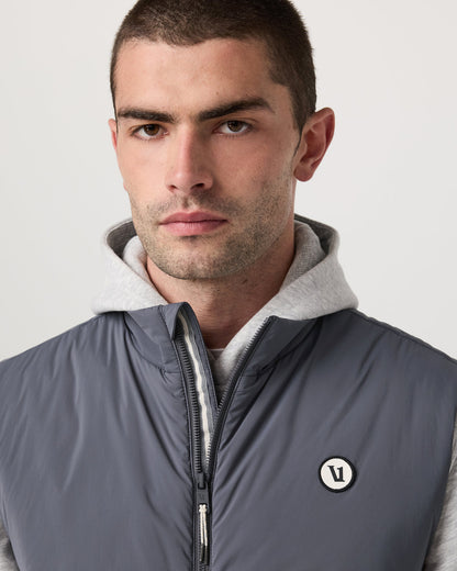Echo Insulated Vest 2.0 Men's Moonlight Vest - Vuori