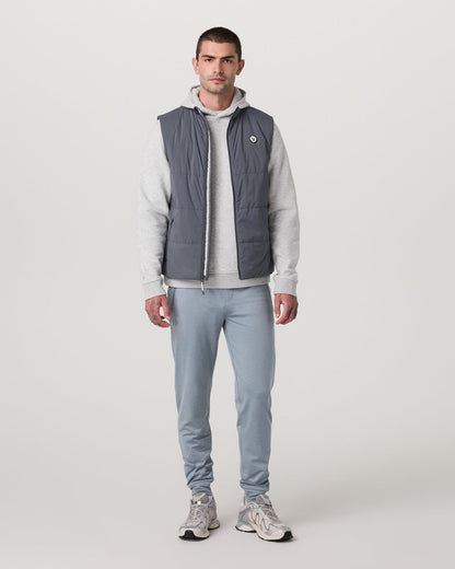 Echo Insulated Vest 2.0 Men's Moonlight Vest - Vuori