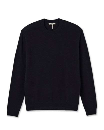 Berik Cashmere Sweater Men's Black Crewneck Sweater - Vuori