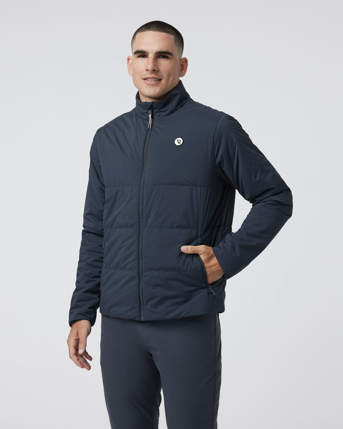 Echo Insulated Jacket 2.0 Navy Lightweight Jacket - Vuori