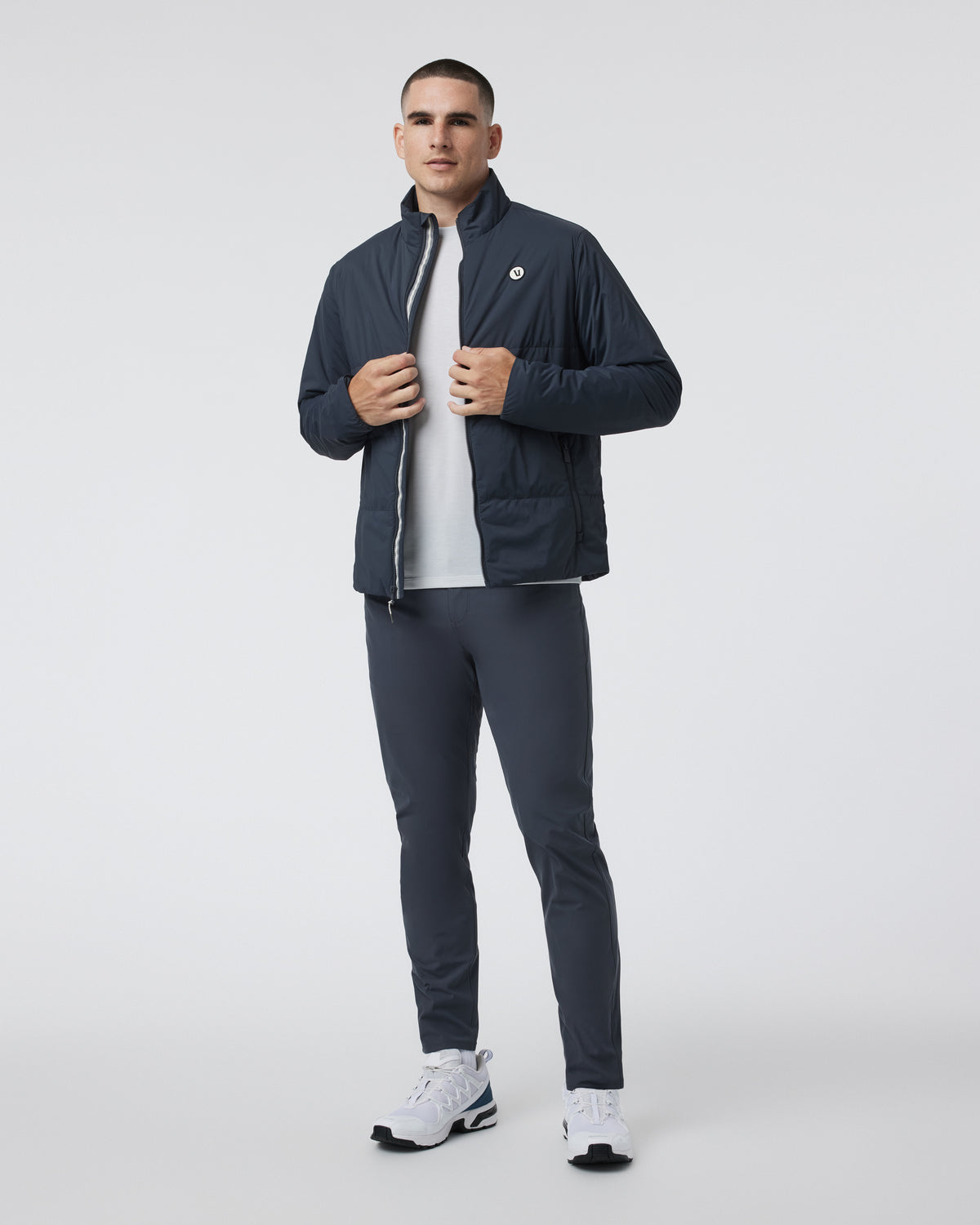 Echo Insulated Jacket 2.0 Navy Lightweight Jacket - Vuori