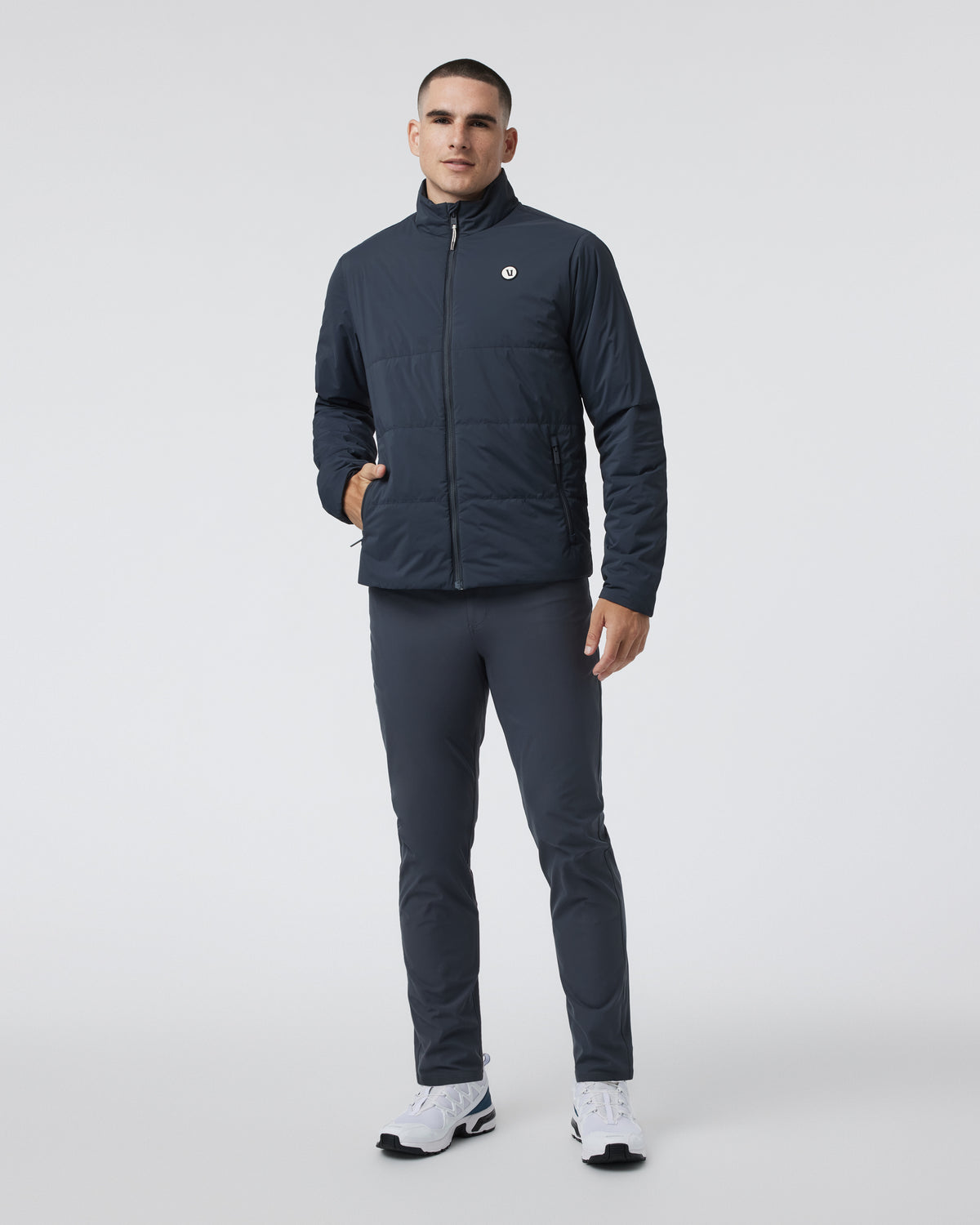 Echo Insulated Jacket 2.0 Navy Lightweight Jacket - Vuori