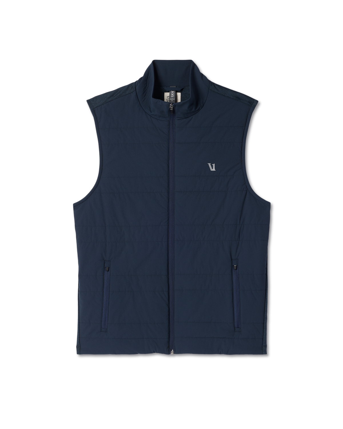 Sunday Insulated Hybrid Vest Ink Heather Training Vest - Vuori